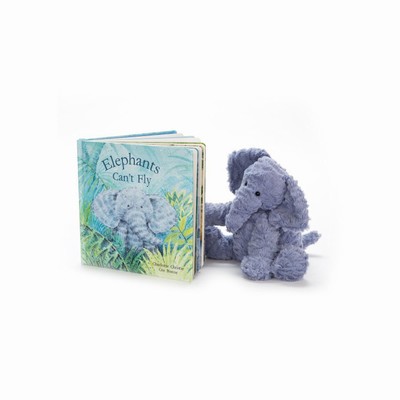 Jellycat Elephants Can't Fly and Fuddlewuddle Elephant Medium Australia | 901845LUS